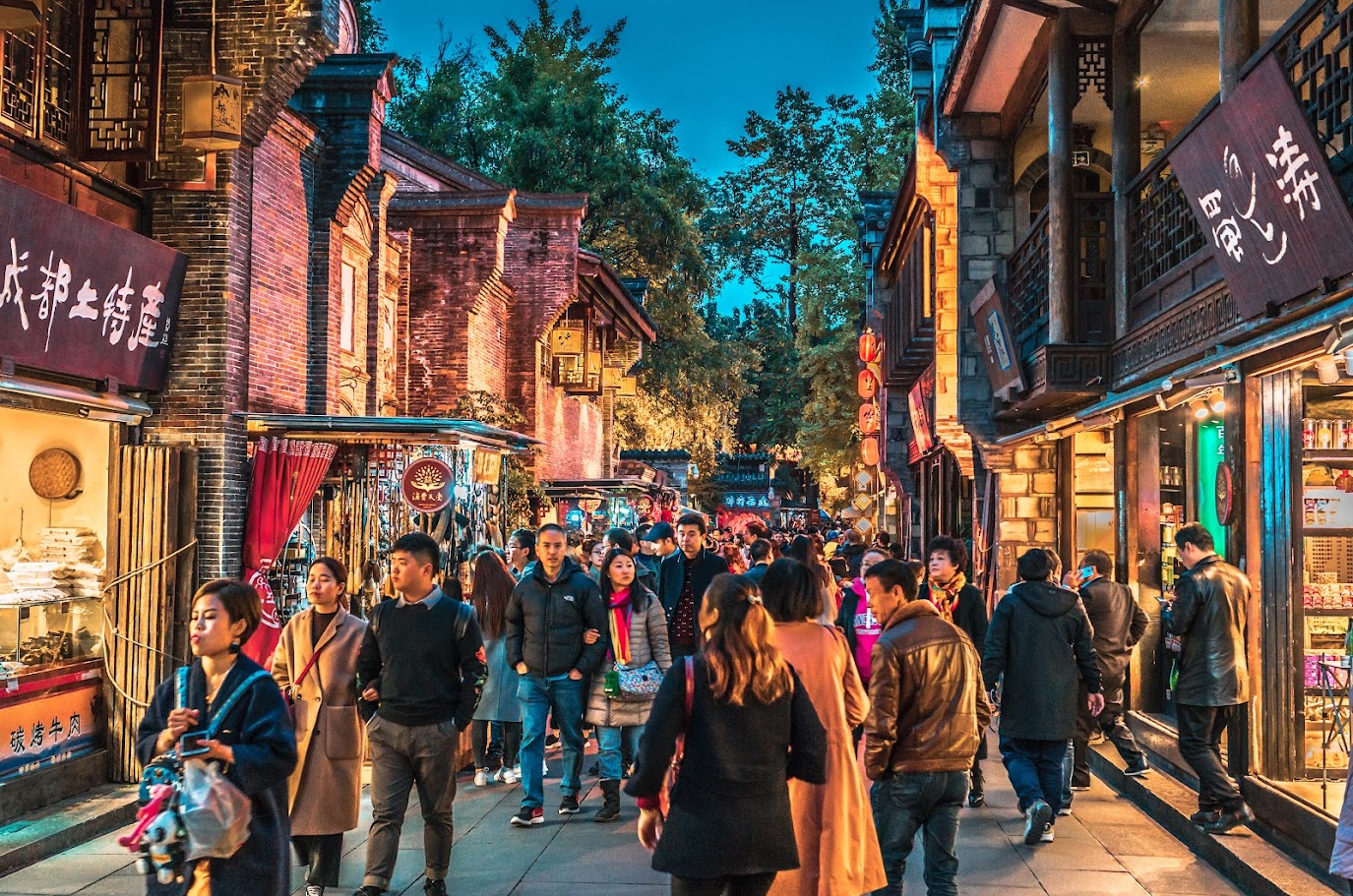 Jinli Ancient Street — Chengdu, China
