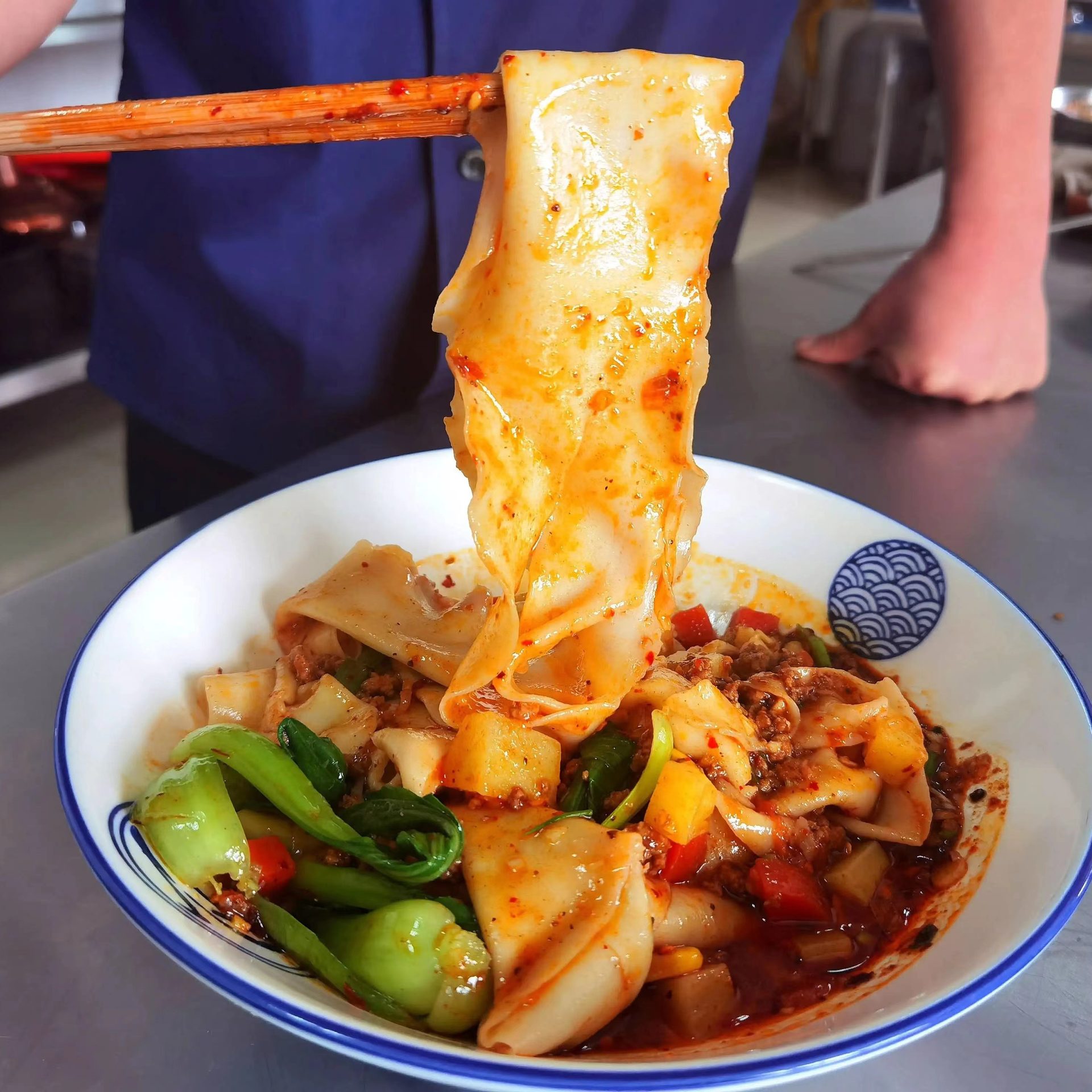 Watch Noodles Fly, Learn to Write 'Biang' — Xi'an, China